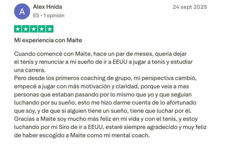 Success-Review |  De querer abandonar a soñar en grande