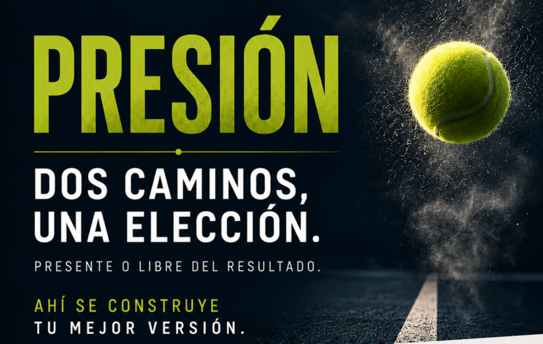 La presión no viene del marcador: viene de lo que significa para ti perder