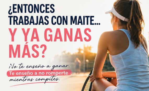 ¿Entonces trabajas con Maite… y ya ganas más?