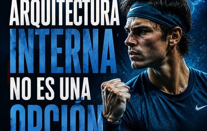 La arquitectura interna no es una opción: es el verdadero cimiento del rendimiento en el tenis