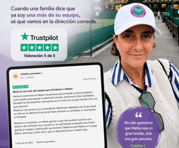 Cuando una familia dice: “Maite ya es una más de nuestro equipo”