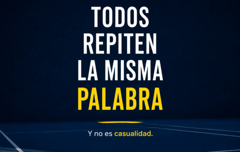 Todos repiten la misma palabra: madurez