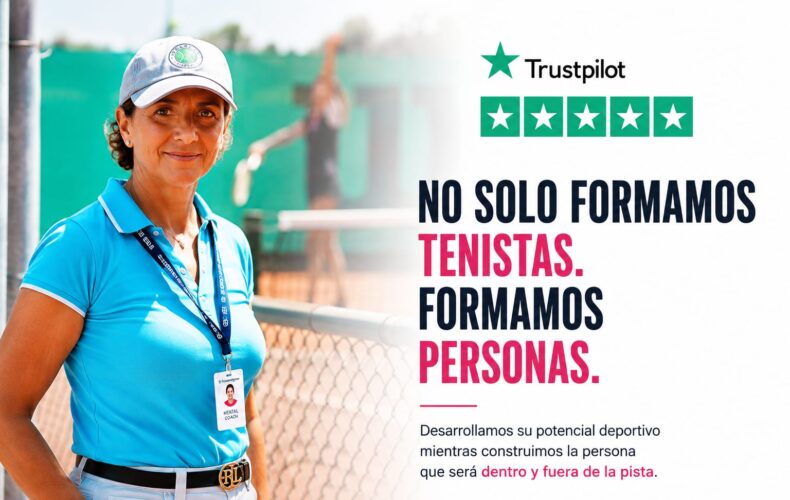 No solo formamos tenistas. Formamos personas.