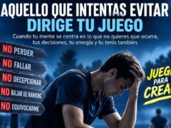 Aquello que intentas evitar dirige tu juego