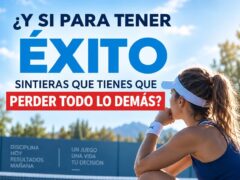 ¿Y si para tener éxito sintieras que tienes que perder todo lo demás?