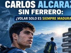 Carlos Alcaraz sin Ferrero: ¿volar solo es siempre madurar?