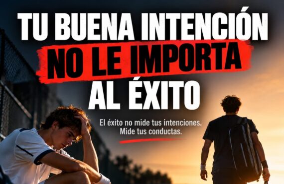 Tu buena intención no le importa al éxito