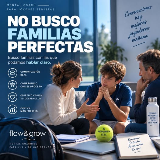 No busco familias perfectas: busco familias con las que podamos hablar claro
