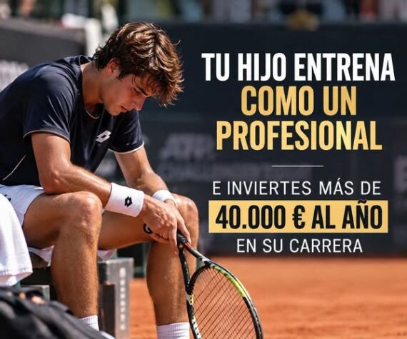 Tu hijo entrena como un profesional. Inviertes más de 40.000 € al año en su carrera. Pero cuando llega la competición, no consigue expresar el nivel que realmente tiene.