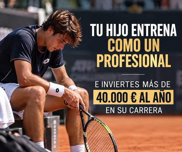 Tu hijo entrena como un profesional. Inviertes más de 40.000 € al año en su carrera. Pero cuando llega la competición, no consigue expresar el nivel que realmente tiene.